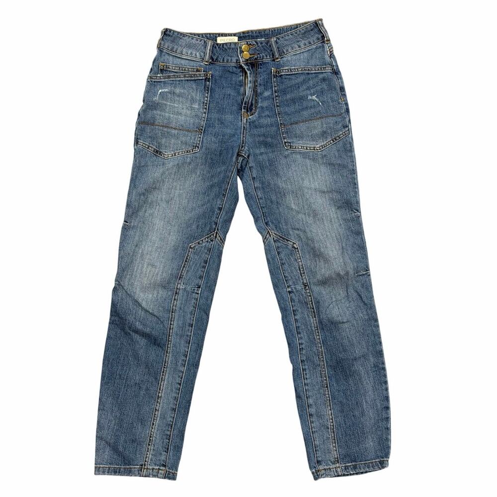 Anthropologie Pilcro Wanderer Mid-Rise Relaxed Jeans Size 26